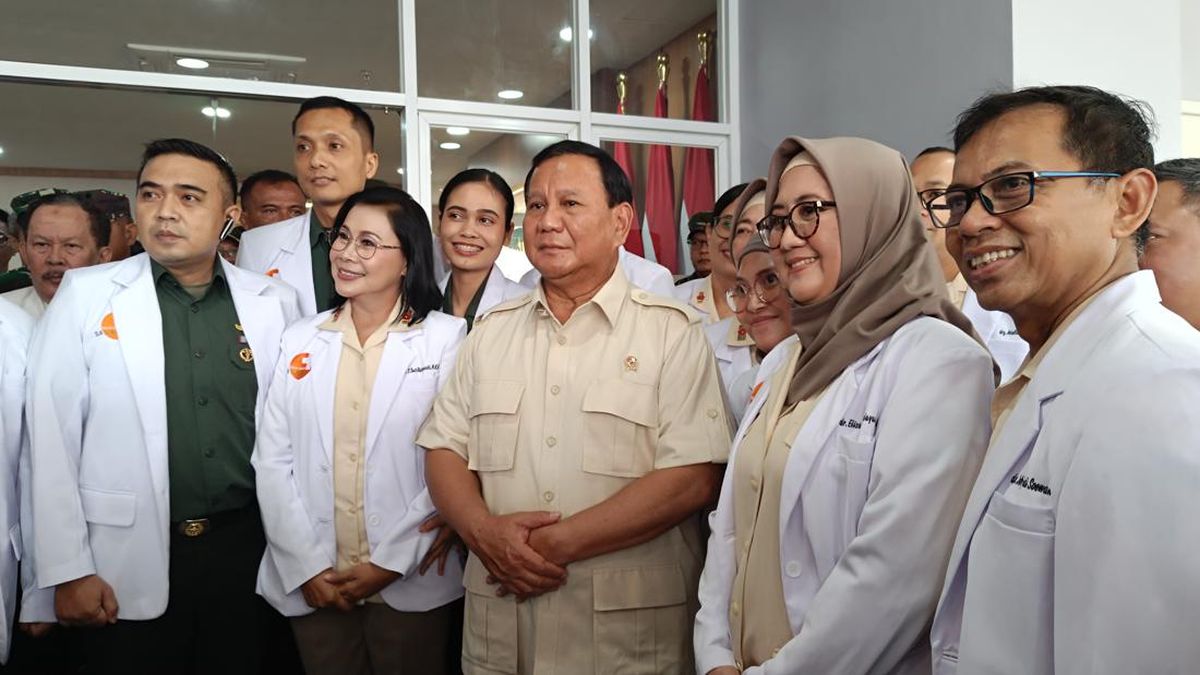 Kunjungan Pak Prabowo Meninjau Layanan Kesehatan dan Memberikan Semangat kepada Tenaga Medis